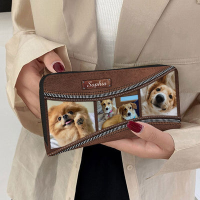 Personalized Dog Wallet 20x11cm,Personalized Cat Wallet 20x11cm - Customize With Your Dog's Picture