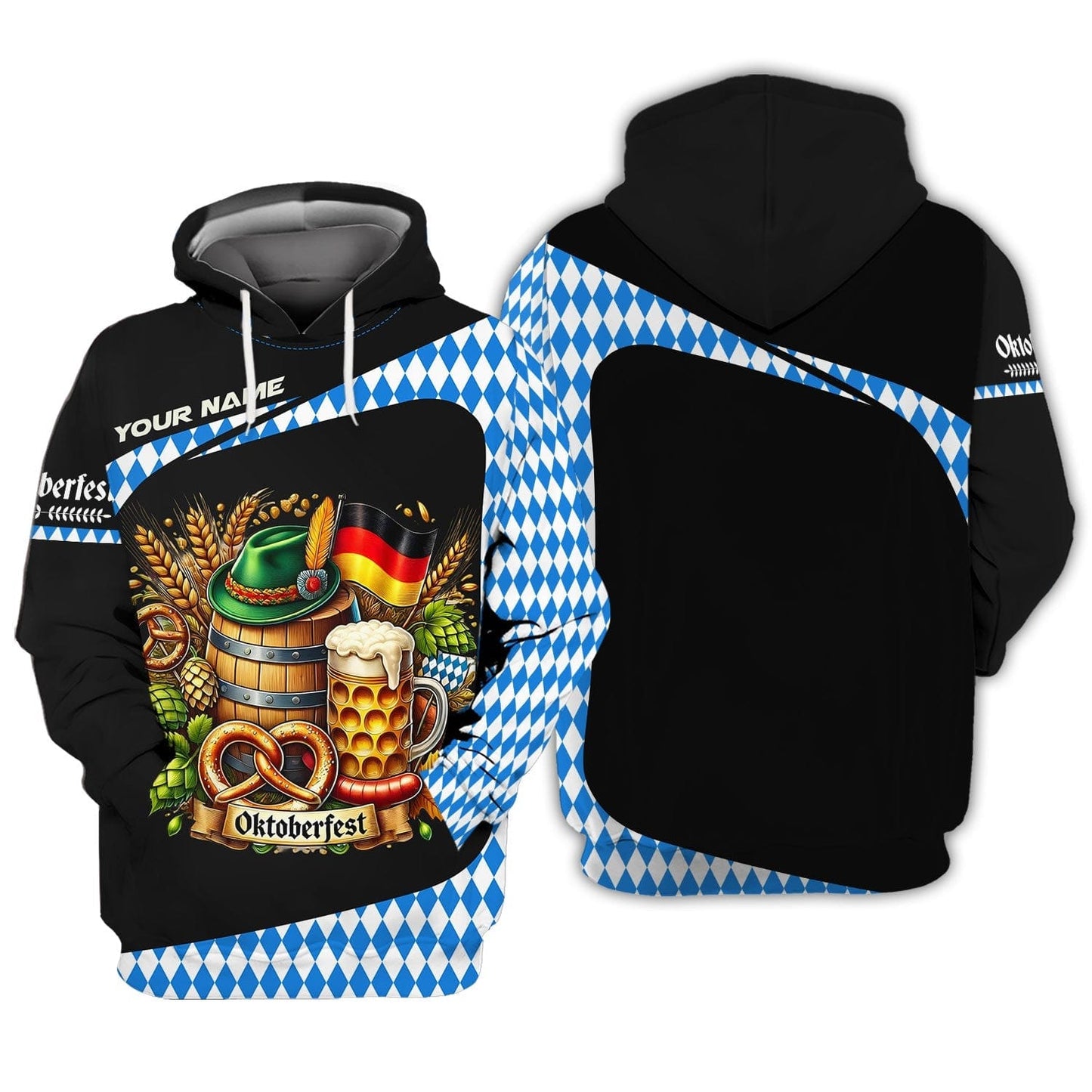 Oktoberfest Custom T-Shirts Oktoberfest 3D Shirt Gift For Beer Lovers, All Over Printed