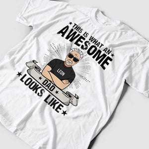 Personalized Man Shirt -  This Is What An Awesome