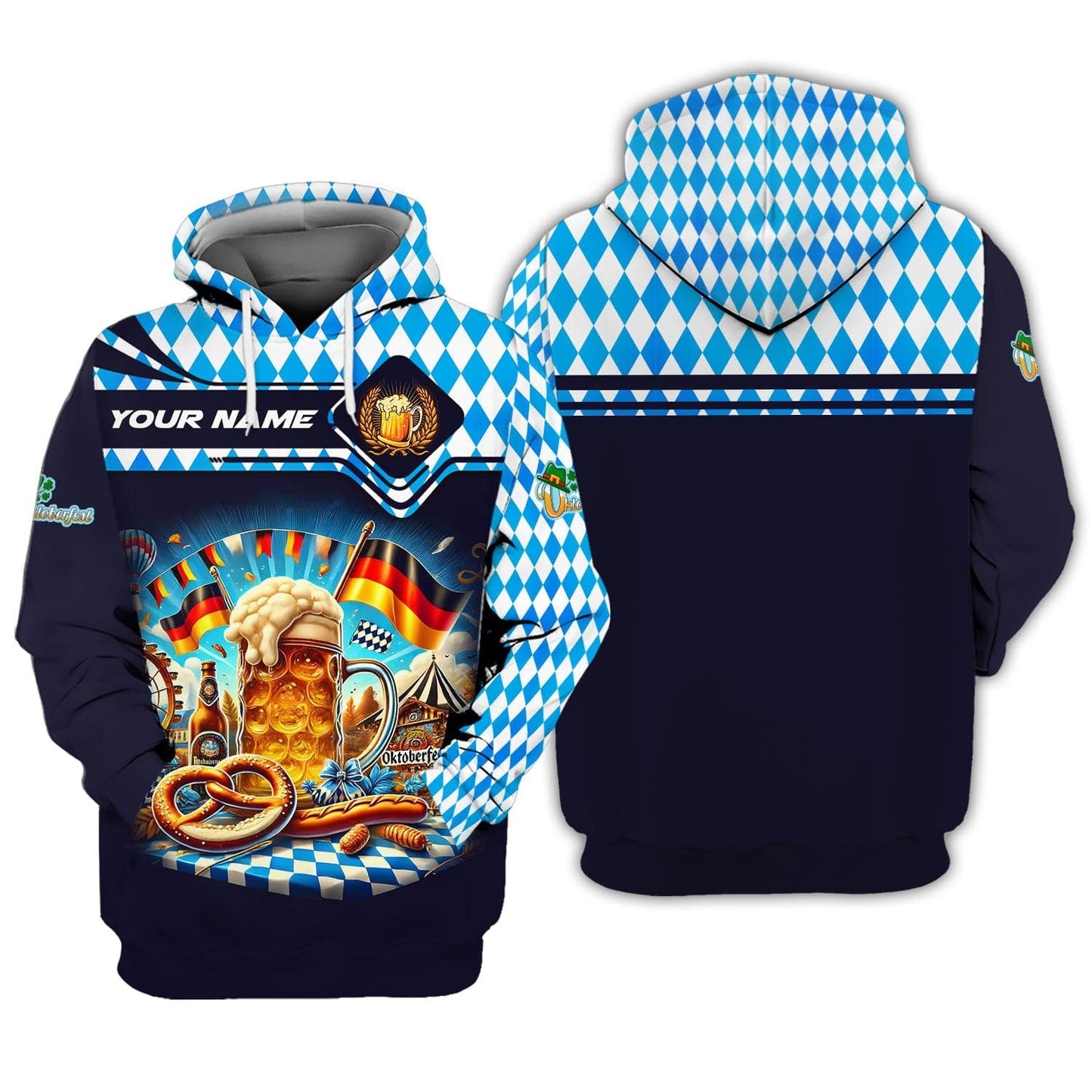 Personalized Oktoberfest Shirt Pride Shirt Gift For Beer Lover, All Over Printed