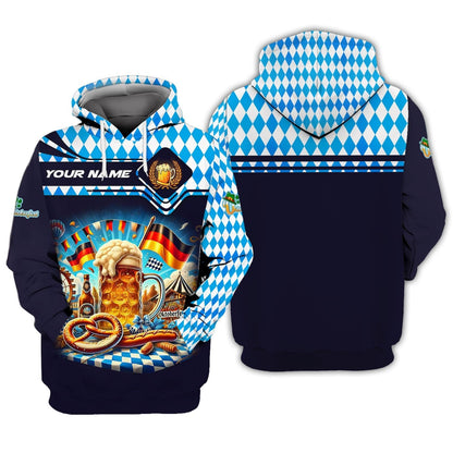 Personalized Oktoberfest Shirt Pride Shirt Gift For Beer Lover, All Over Printed