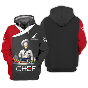 Camiseta de chef personalizada: diseño culinario distintivo para chefs y entusiastas de la cocina