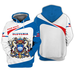 Custom Slovenia Shirt, Gift For Slovenia Lover, All Over Printed