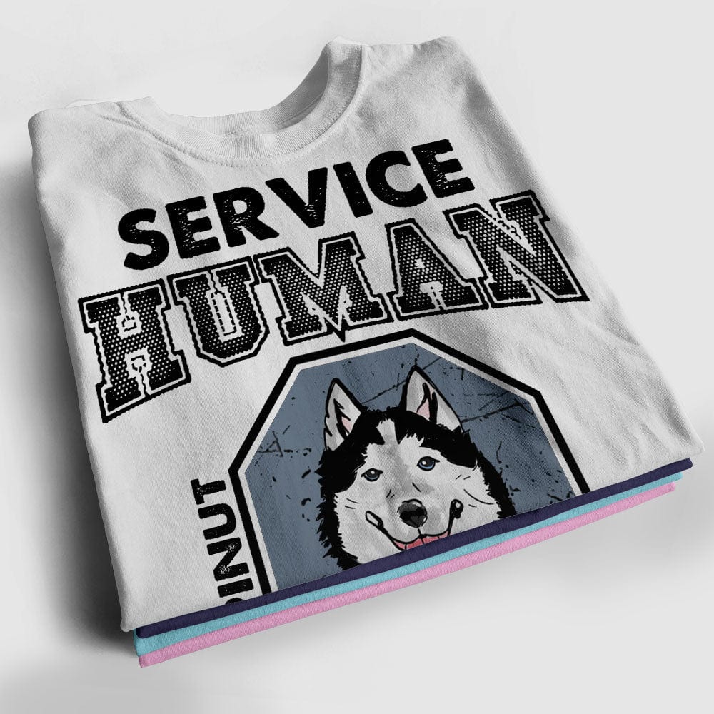 Personalized Dog Lover Shirt - Service Human Do Not Pet