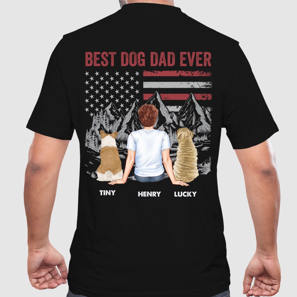 Personalized Dog Shirt - Best Dog Dad Ever