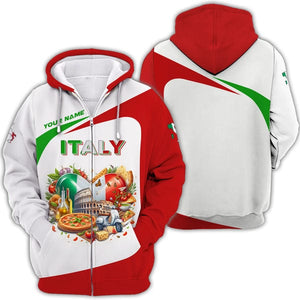 Custom Italy Shirt, Gift For Italy Lover, All Over Printed