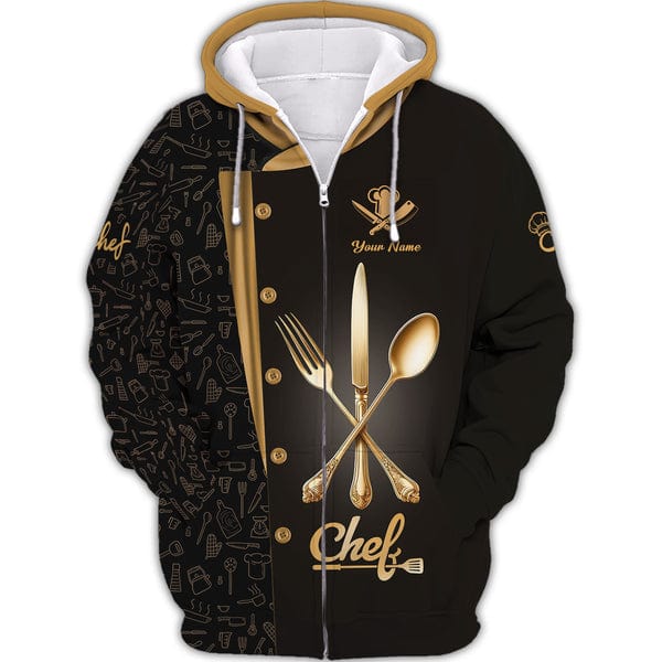 Personalized Chef Shirt, All Over Printed