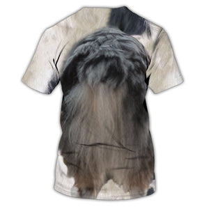 Border Collie All Over Print Shirt, Fully-Featured Dog Print Shirt, Unique Every Angle