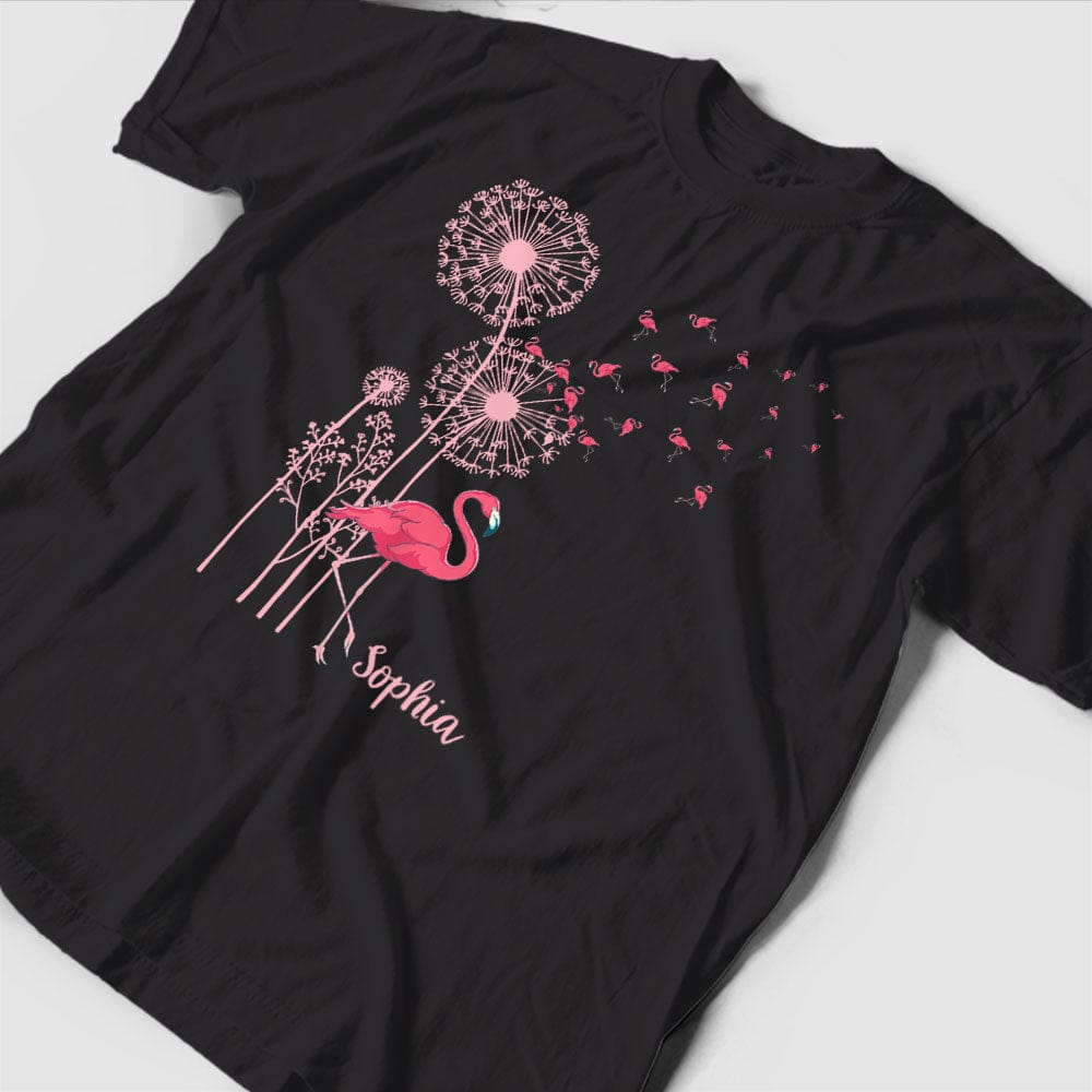 Camisa de flamenco personalizada: adornada con elegantes flores de diente de león para un estilo único