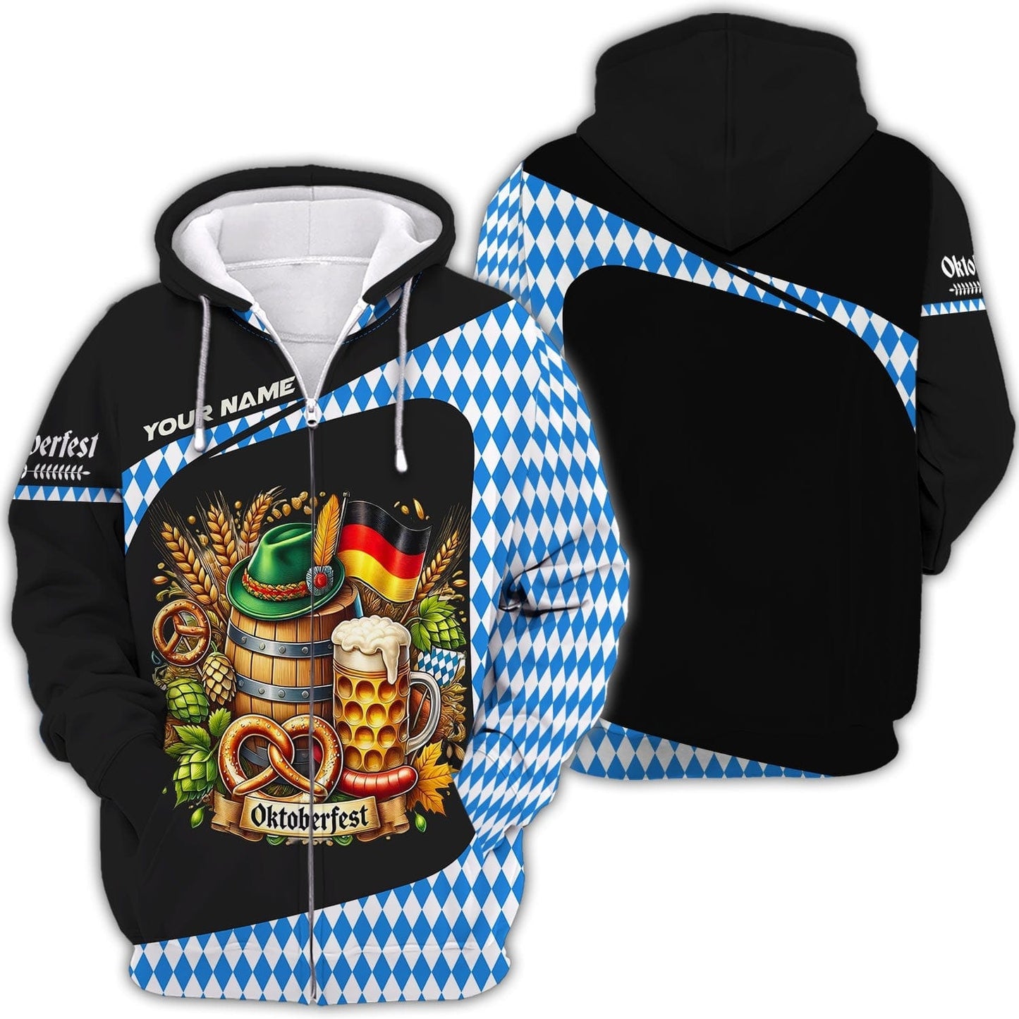 Oktoberfest Custom T-Shirts Oktoberfest 3D Shirt Gift For Beer Lovers, All Over Printed