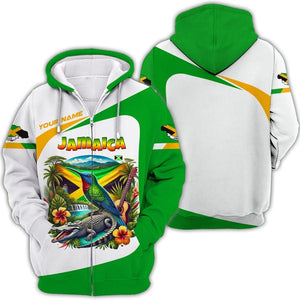 Custom Jamaica Shirt, Gift For Jamaica Lover, All Over Printed