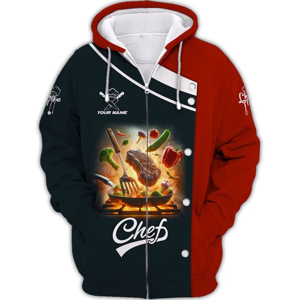 Personalized Chef Shirt, All Over Printed
