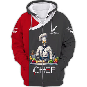 Camiseta de chef personalizada: diseño culinario distintivo para chefs y entusiastas de la cocina