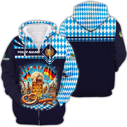 Personalized Oktoberfest Shirt Pride Shirt Gift For Beer Lover, All Over Printed