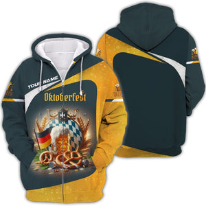 Personalized Oktoberfest Custom Name Shirt Gift For Beer Lover, All Over Printed