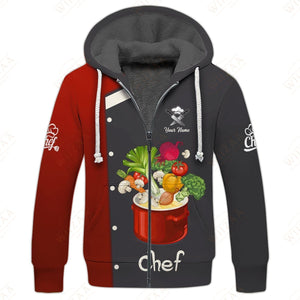 Camiseta de chef personalizada: gráficos de verduras de moda para aficionados a la cocina