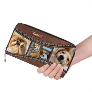 Personalized Dog Wallet 20x11cm,Personalized Cat Wallet 20x11cm - Customize With Your Dog's Picture