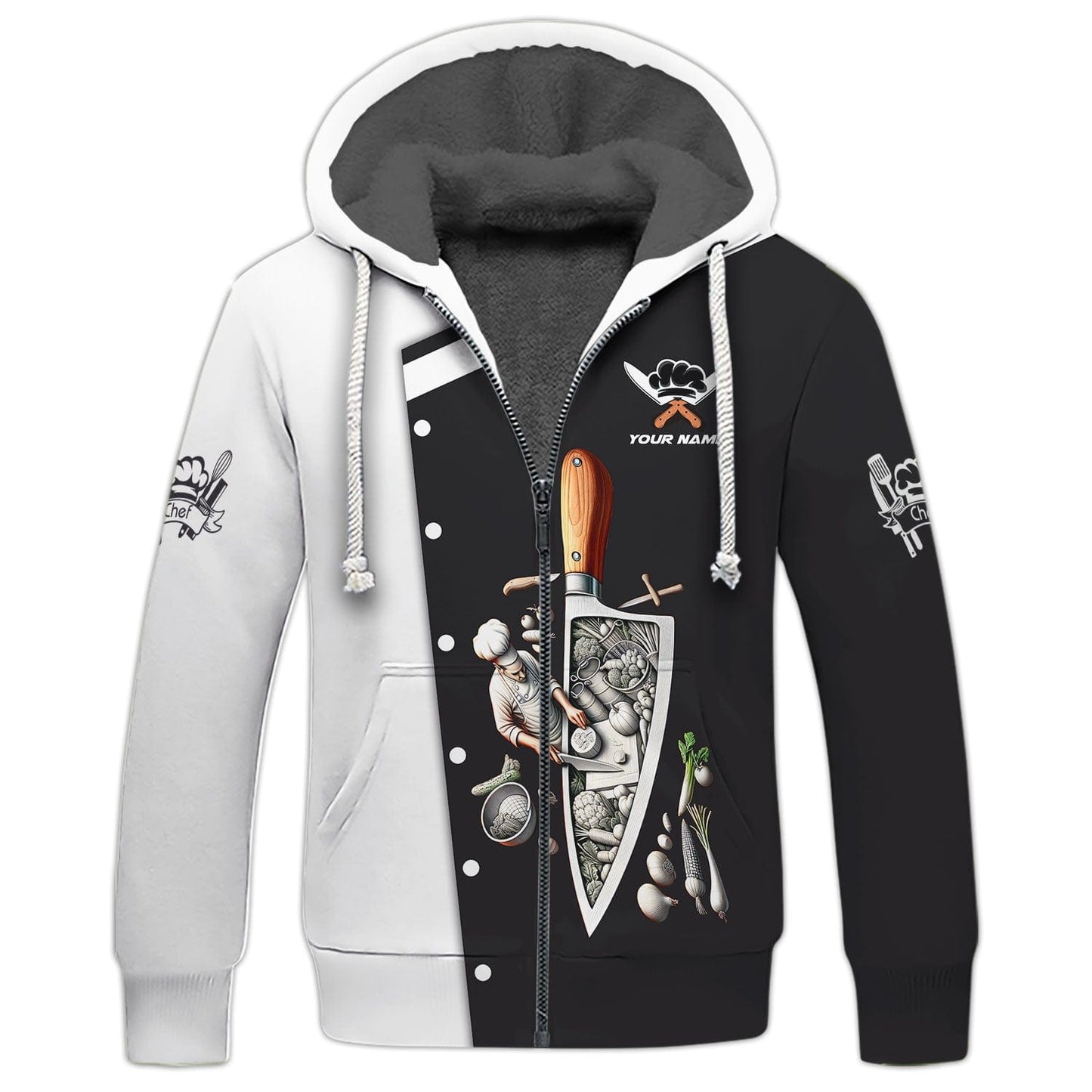 Personalized Chef Shirt, All Over Printed