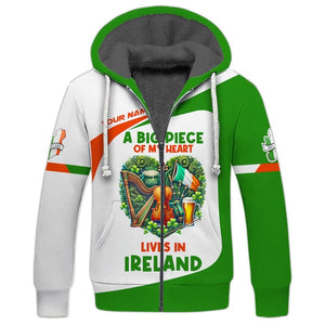 Custom Ireland Shirt, Gift For Ireland Lover, All Over Printed