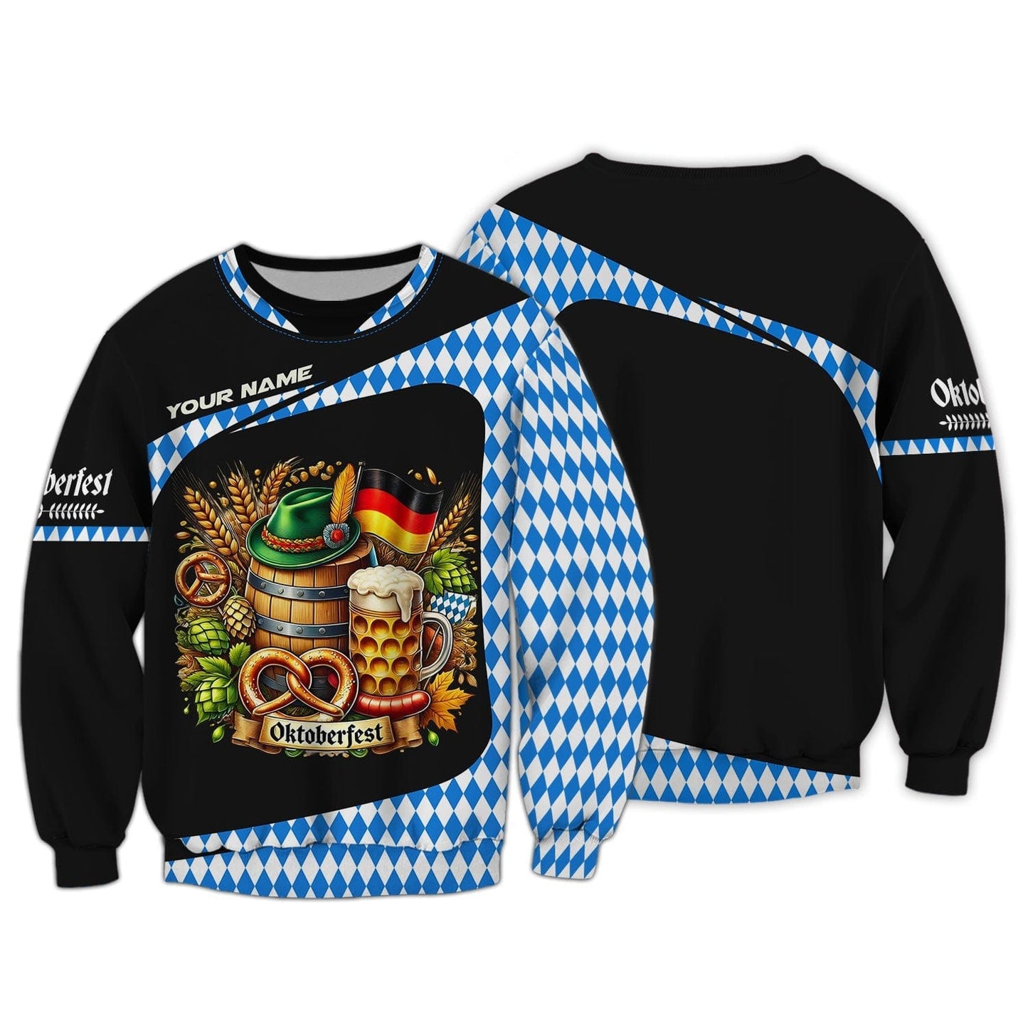 Oktoberfest Custom T-Shirts Oktoberfest 3D Shirt Gift For Beer Lovers, All Over Printed