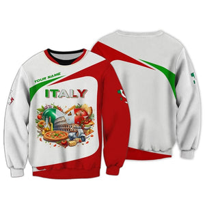 Custom Italy Shirt, Gift For Italy Lover, All Over Printed