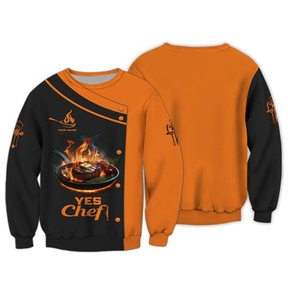 Personalized Chef Shirt, All Over Printed