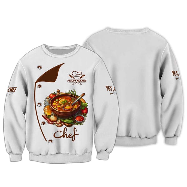 Personalized Chef Shirt, All Over Printed