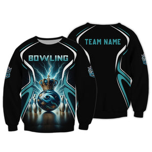 Personalized Bowling Team Shirt - Strike in Winning Style, All Over Printed