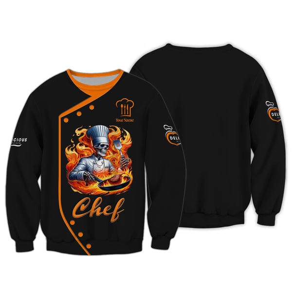 Personalized Chef Shirt, All Over Printed