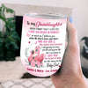 Personalized Flamingo Wine Tumbler - To My Granddaughter,Never Forget That I Love You