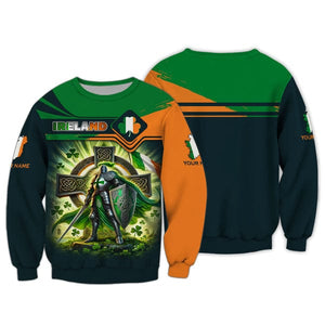 Custom Ireland Shirt, Gift For Ireland Lover, All Over Printed