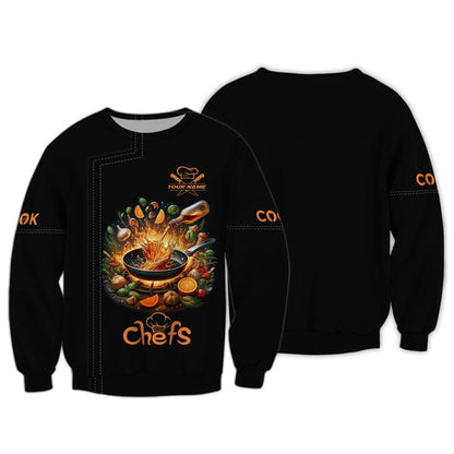 Personalized Chef Shirt, All Over Printed