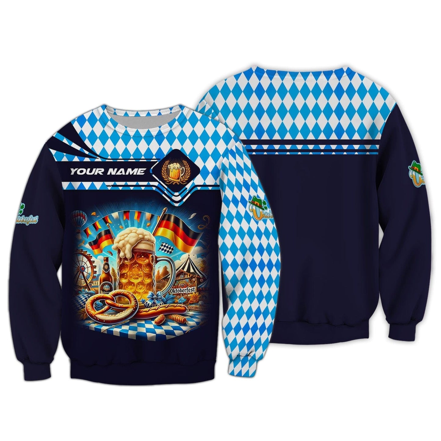 Personalized Oktoberfest Shirt Pride Shirt Gift For Beer Lover, All Over Printed