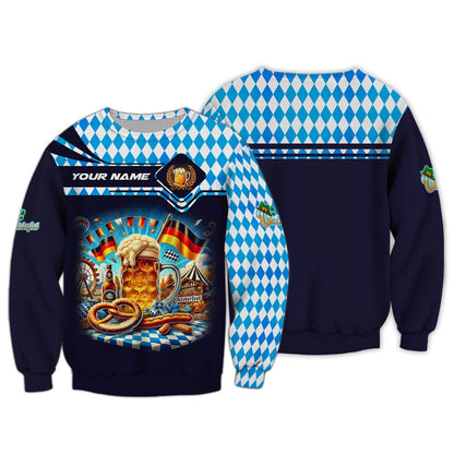 Personalized Oktoberfest Shirt Pride Shirt Gift For Beer Lover, All Over Printed