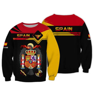 Custom Spain Shirt, Gift For Spain Lover, All Over Printed