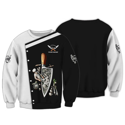 Personalized Chef Shirt, All Over Printed