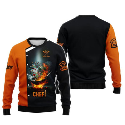 Personalized Chef Shirt, All Over Printed