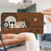 Personalized Dog Wallet 20x11cm, Personalized Cat Wallet 20x11cm - Customizable Dog and Cat Breed & Name Design