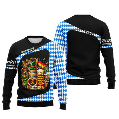 Oktoberfest Custom T-Shirts Oktoberfest 3D Shirt Gift For Beer Lovers, All Over Printed