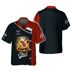 Personalized Chef Shirt, All Over Printed