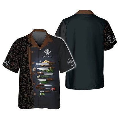 Personalized Chef Shirt, All Over Printed