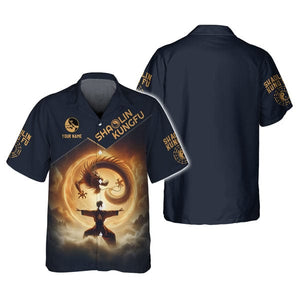 Custom Shaolin Kung Fu Shirt, Gift For Shaolin Kung Fu Lover, All Over Printed