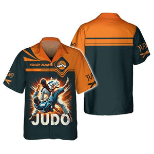 Custom Judo Shirt, Gift For Judo Lover, All Over Printed