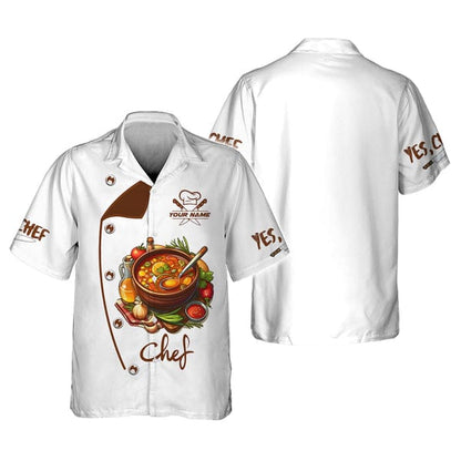 Personalized Chef Shirt, All Over Printed