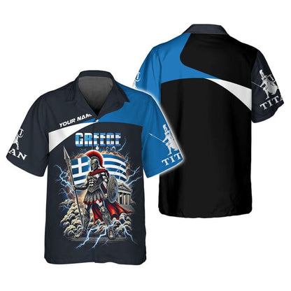 Greece Shirt, Gift For Greece Lover, All Over Printed