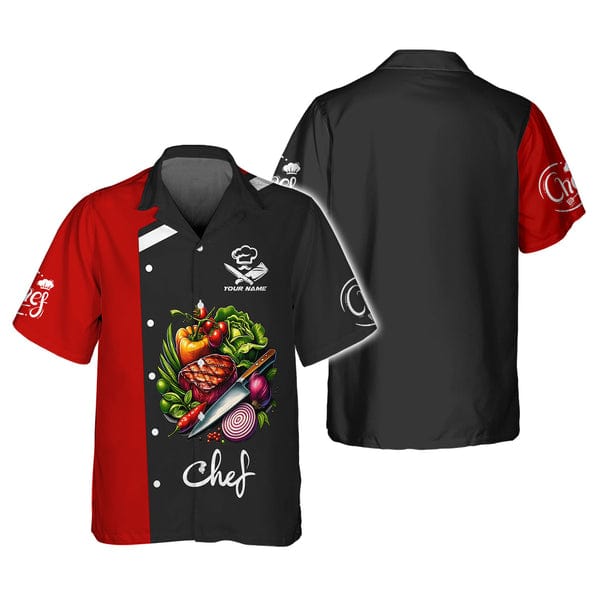 Personalized Chef Shirt, All Over Printed
