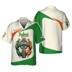 Custom Ireland Shirt, Gift For Ireland Lover, All Over Printed