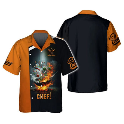 Personalized Chef Shirt, All Over Printed