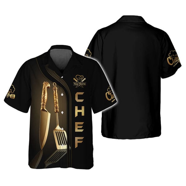 Personalized Chef Shirt, All Over Printed