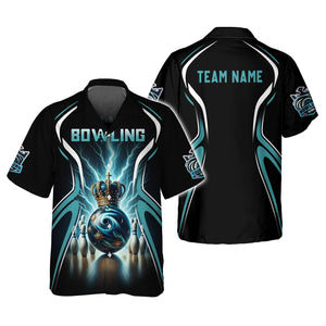 Personalized Bowling Team Shirt - Strike in Winning Style, All Over Printed